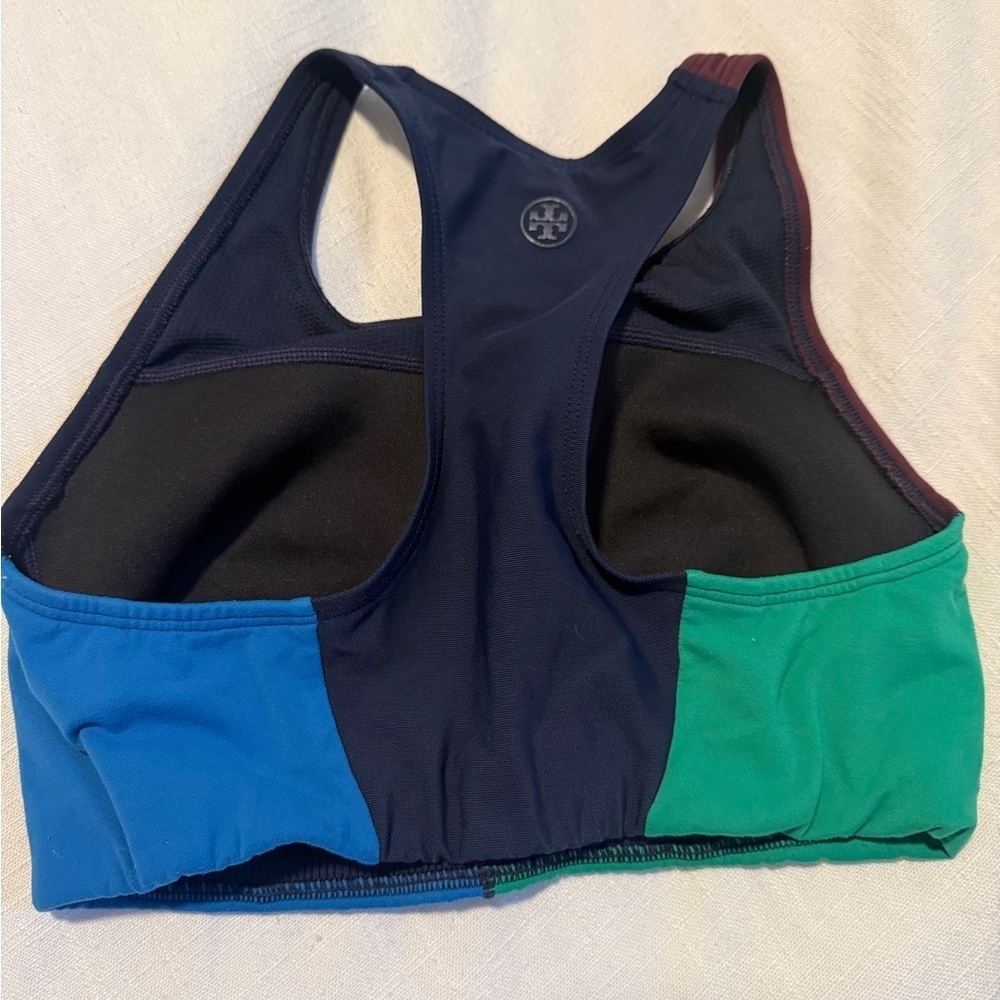 Tory Sport Tory Burch ColorBlock Racerback Sports Bra Athletic Tank Size XS - Picture 4 of 6